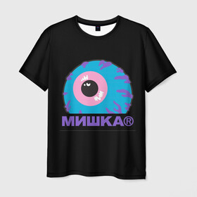 Мужская футболка 3D с принтом Mishka NYC в Белгороде, 100% полиэфир | прямой крой, круглый вырез горловины, длина до линии бедер | addict | keep watch | mishka | mishkanyc | nyc | ski patrol crewneck | tessa violet | бренд | мишка | стритвер | тесса виолет | уличная мода | урбан стаил