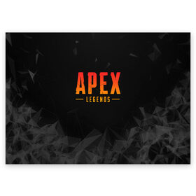 Поздравительная открытка с принтом APEX LEGENDS в Белгороде, 100% бумага | плотность бумаги 280 г/м2, матовая, на обратной стороне линовка и место для марки
 | apex | apex legends | battle | battle royal | titanfall | апекс | апекс легендс | батл рояль | битва | война | королевская битва