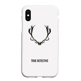 Чехол для iPhone XS Max матовый с принтом True Detective в Белгороде, Силикон | Область печати: задняя сторона чехла, без боковых панелей | carcosa | true detective | каркоса | криминал | мистика | настоящий детектив | раст коул | религия | ритуал | рога | символ | эзотерика