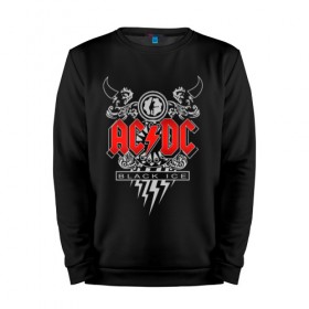 Мужской свитшот хлопок с принтом AC/DC в Белгороде, 100% хлопок |  | ac dc | acdc | группы | метал | музыка | рок | хард рок | эйси диси | эйсидиси