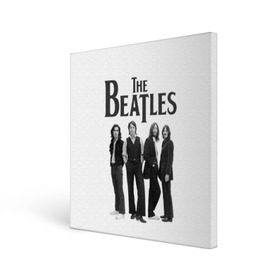Холст квадратный с принтом The Beatles в Белгороде, 100% ПВХ |  | beatles | the beatles | битлз | битлс | битлы | группы | джон леннон | джордж харрисон | легенды | музыка | пол маккартни | ринго старр | рок