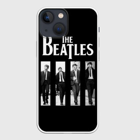 Чехол для iPhone 13 mini с принтом The Beatles в Белгороде,  |  | beatles | the beatles | битлз | битлс | битлы | группы | джон леннон | джордж харрисон | легенды | музыка | пол маккартни | ринго старр | рок