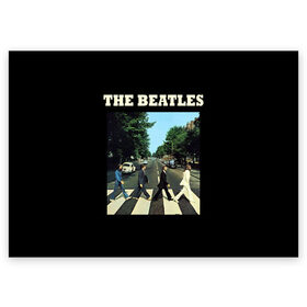 Поздравительная открытка с принтом The Beatles в Белгороде, 100% бумага | плотность бумаги 280 г/м2, матовая, на обратной стороне линовка и место для марки
 | Тематика изображения на принте: beatles | the beatles | битлз | битлс | битлы | группы | джон леннон | джордж харрисон | легенды | музыка | пол маккартни | ринго старр | рок