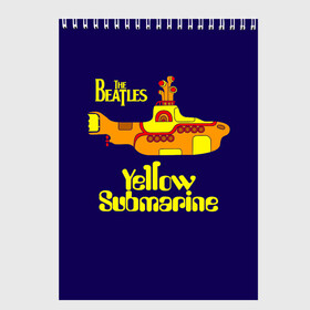 Скетчбук с принтом The Beatles Yellow Submarine в Белгороде, 100% бумага
 | 48 листов, плотность листов — 100 г/м2, плотность картонной обложки — 250 г/м2. Листы скреплены сверху удобной пружинной спиралью | Тематика изображения на принте: beatles | the beatles | yellow submarine | битлз | битлс | битлы | группы | джон леннон | джордж харрисон | легенды | музыка | пол маккартни | ринго старр | рок