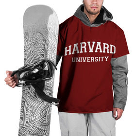 Накидка на куртку 3D с принтом Harvard University_девиз в Белгороде, 100% полиэстер |  | harvard university | usa | америка | вуз | гарвард | колледж | образование | студенты | сша | университет | школа