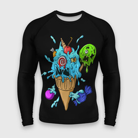 Мужской рашгард 3D с принтом Мороженое Монстр в Белгороде,  |  | candy | ice cream | marshmallow | monster | monsters | oreo | sweets | zombie | зомби | леденец | леденцы | маршмеллоу | монстр | монстры | мороженое | орео | сладости