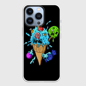 Чехол для iPhone 13 Pro с принтом Мороженое Монстр в Белгороде,  |  | candy | ice cream | marshmallow | monster | monsters | oreo | sweets | zombie | зомби | леденец | леденцы | маршмеллоу | монстр | монстры | мороженое | орео | сладости