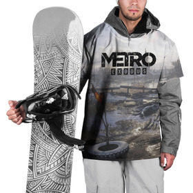 Накидка на куртку 3D с принтом Метро в Белгороде, 100% полиэстер |  | exodus | metro | stalker | артем | исход | метро | сталкер | эксодус