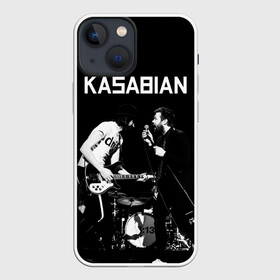 Чехол для iPhone 13 mini с принтом Kasabian в Белгороде,  |  | Тематика изображения на принте: kasabian | группы | касабиан | касейбиан | крис эдвардс | музыка | рок | рок группы | серджио пиццорно | том мейган