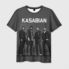 Мужская футболка 3D с принтом Kasabian в Белгороде, 100% полиэфир | прямой крой, круглый вырез горловины, длина до линии бедер | Тематика изображения на принте: kasabian | группы | касабиан | касейбиан | крис эдвардс | музыка | рок | рок группы | серджио пиццорно | том мейган