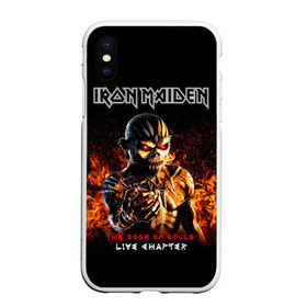 Чехол для iPhone XS Max матовый с принтом Iron Maiden в Белгороде, Силикон | Область печати: задняя сторона чехла, без боковых панелей | heavy metal | iron maiden | metal | айрон мейден | группы | метал | музыка | рок | хеви метал