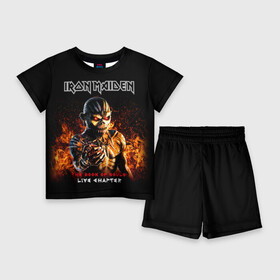 Детский костюм с шортами 3D с принтом Iron Maiden в Белгороде,  |  | heavy metal | iron maiden | metal | айрон мейден | группы | метал | музыка | рок | хеви метал