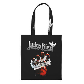 Шоппер 3D с принтом Judas Priest в Белгороде, 100% полиэстер | Плотность: 200 г/м2; Размер: 34×35 см; Высота лямок: 30 см | judas priest | metal | rock | группы | метал | музыка | рок | хард рок | хэви метал