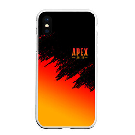 Чехол для iPhone XS Max матовый с принтом APEX LEGENDS в Белгороде, Силикон | Область печати: задняя сторона чехла, без боковых панелей | apex | apex legends | battle | battle royal | bloodhound | titanfall | wraith | апекс | апекс легендс | батл рояль | битва | война | королевская битва