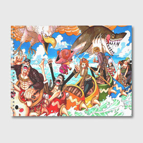 Альбом для рисования с принтом One Piece в Белгороде, 100% бумага
 | матовая бумага, плотность 200 мг. | Тематика изображения на принте: anime | asian | asiatic | big | cat | crow | giant | hat | huge | japonese | karasu | kyojin | manga | neko | one piece | oppai | oriental | power | powerful | tophat | weapon | woma | аниме | манга | япония