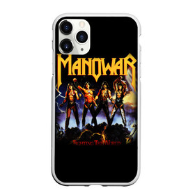 Чехол для iPhone 11 Pro матовый с принтом Manowar в Белгороде, Силикон |  | heavy metal | manowar | power metal | группы | метал | музыка | пауэр метал | рок | хеви метал