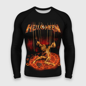 Мужской рашгард 3D с принтом Helloween в Белгороде,  |  | heavy metal | helloween | metal | группа | метал | музыка | пауэр метал | рок | хэви метал