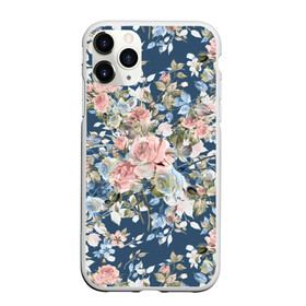 Чехол для iPhone 11 Pro матовый с принтом Розовые розы в Белгороде, Силикон |  | bouquet | fashion | flora | flowers | illustra | nature | ornament | patterns | petals | pink | roses | style | youth | букет | графика | иллюстрация | картинка | лепестки | мода | молодежная | орнамент | природа | рисунок | розовые | розы | синий