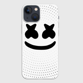 Чехол для iPhone 13 mini с принтом MARSHMELLO в Белгороде,  |  | marsh | marshmallow | marshmello | marshmelo | mello | music | smile | диджей | лого | маршмеллов | маршмеллоу | маршмеллу | маршмело | маршмелов | маршмелоу | музыка | музыкант | рожица | трэп | улыбка | хаус