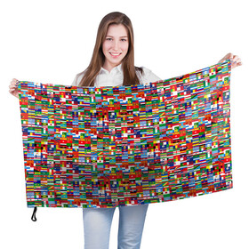 Флаг 3D с принтом ФЛАГИ в Белгороде, 100% полиэстер | плотность ткани — 95 г/м2, размер — 67 х 109 см. Принт наносится с одной стороны | pattern | материки | мир | паттерн | страны | текстура | флаги | флаги мира | флажки