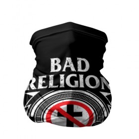 Бандана-труба 3D с принтом Bad Religion в Белгороде, 100% полиэстер, ткань с особыми свойствами — Activecool | плотность 150‒180 г/м2; хорошо тянется, но сохраняет форму | bad religion | hardcore | punk | группы | музыка | панк | панк рок | рок