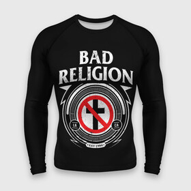 Мужской рашгард 3D с принтом Bad Religion в Белгороде,  |  | Тематика изображения на принте: bad religion | hardcore | punk | группы | музыка | панк | панк рок | рок