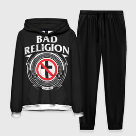 Мужской костюм 3D (с толстовкой) с принтом Bad Religion в Белгороде,  |  | bad religion | hardcore | punk | группы | музыка | панк | панк рок | рок