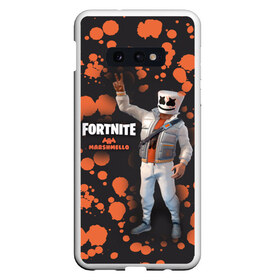 Чехол для Samsung S10E с принтом Fortnite Marshmello в Белгороде, Силикон | Область печати: задняя сторона чехла, без боковых панелей | fortnite | marshmallow | save | the | world | битва | борьба | зомби | королевская | маршмэллоу | стратегия | фортнайт