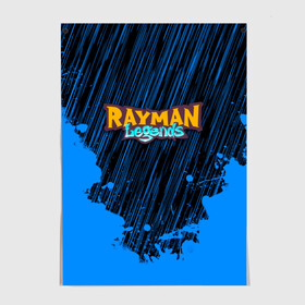 Постер с принтом RAYMAN LEGENDS в Белгороде, 100% бумага
 | бумага, плотность 150 мг. Матовая, но за счет высокого коэффициента гладкости имеет небольшой блеск и дает на свету блики, но в отличии от глянцевой бумаги не покрыта лаком | legends rayman. | rayman | rayman legends | rayman legends ps4 | rayman origins