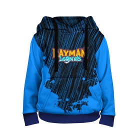 Детская толстовка 3D с принтом RAYMAN LEGENDS в Белгороде, 100% полиэстер | двухслойный капюшон со шнурком для регулировки, мягкие манжеты на рукавах и по низу толстовки, спереди карман-кенгуру с мягким внутренним слоем | legends rayman. | rayman | rayman legends | rayman legends ps4 | rayman origins