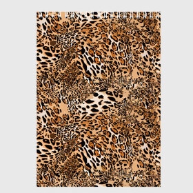 Скетчбук с принтом Леопард в Белгороде, 100% бумага
 | 48 листов, плотность листов — 100 г/м2, плотность картонной обложки — 250 г/м2. Листы скреплены сверху удобной пружинной спиралью | camouflage | cat | disguise | fashion | illustration | jungle | leopard | predator | skin | spots | style | wild | youth | графика | джунгли | дикий | иллюстрация | камуфляж | картинка | кошка | леопард | маскировка | мода | молодежная | пятна | рисунок |