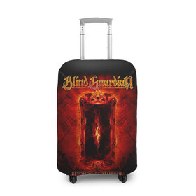 Чехол для чемодана 3D с принтом Blind Guardian в Белгороде, 86% полиэфир, 14% спандекс | двустороннее нанесение принта, прорези для ручек и колес | blind guardian | heavy metal | metal | группа | метал | музыка | пауэр метал | рок | хэви метал