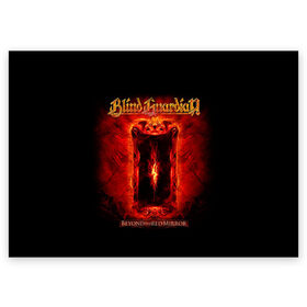 Поздравительная открытка с принтом Blind Guardian в Белгороде, 100% бумага | плотность бумаги 280 г/м2, матовая, на обратной стороне линовка и место для марки
 | blind guardian | heavy metal | metal | группа | метал | музыка | пауэр метал | рок | хэви метал