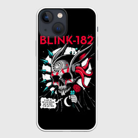 Чехол для iPhone 13 mini с принтом Blink 182 в Белгороде,  |  | punk | группы | кролик | музыка | панк