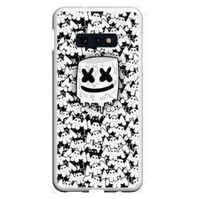 Чехол для Samsung S10E с принтом MARSHMELLO в Белгороде, Силикон | Область печати: задняя сторона чехла, без боковых панелей | fortnite marshmello | friend marshmello | happy marshmello | marshmallow anne | marshmello | marshmello bastille | marshmello marie | spotlight marshmello.