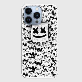 Чехол для iPhone 13 Pro с принтом MARSHMELLO в Белгороде,  |  | Тематика изображения на принте: fortnite marshmello | friend marshmello | happy marshmello | marshmallow anne | marshmello | marshmello bastille | marshmello marie | spotlight marshmello.