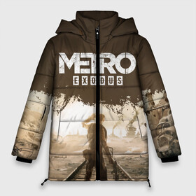 Женская зимняя куртка 3D с принтом METRO EXODUS - Пустыня в Белгороде, верх — 100% полиэстер; подкладка — 100% полиэстер; утеплитель — 100% полиэстер | длина ниже бедра, силуэт Оверсайз. Есть воротник-стойка, отстегивающийся капюшон и ветрозащитная планка. 

Боковые карманы с листочкой на кнопках и внутренний карман на молнии | 2033 | artem | exodus | fps | game | games | last | light | metro | moscow | russia | shooter | stalker | winter | артем | зима | игра | игры | исход | метро | москва | последнее | россия | сталкер | убежище | шутер