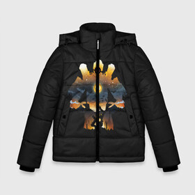 Зимняя куртка для мальчиков 3D с принтом Apex Legends - Pathfinder в Белгороде, ткань верха — 100% полиэстер; подклад — 100% полиэстер, утеплитель — 100% полиэстер | длина ниже бедра, удлиненная спинка, воротник стойка и отстегивающийся капюшон. Есть боковые карманы с листочкой на кнопках, утяжки по низу изделия и внутренний карман на молнии. 

Предусмотрены светоотражающий принт на спинке, радужный светоотражающий элемент на пуллере молнии и на резинке для утяжки | apex | apex legends | battle royale | br | games | new | titanfall | ttf | апекс легенд | бангалор | батл рояль | бладхаунд | игры | каустик | лайфлайн | мираж | рэйф | тайтанфол | титанфол