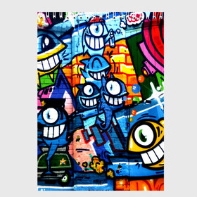 Скетчбук с принтом GRAFFITI EXCLUSIVE в Белгороде, 100% бумага
 | 48 листов, плотность листов — 100 г/м2, плотность картонной обложки — 250 г/м2. Листы скреплены сверху удобной пружинной спиралью | grafity | paint | street art | urban | город | граффити | искусство | кирпичи | краски | рисунки | стена | улицы | уличное искусство