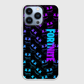 Чехол для iPhone 13 Pro с принтом MARSHMELLO в Белгороде,  |  | 2019 | armor | armour | cybersport | dj | esport | fortnite | game | llama | logo | marshmello | usa | америка | броня | игра | киберспорт | клубная музыка | лама | маршмелло | музыка | музыкант | фиоле