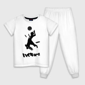 Детская пижама хлопок с принтом Haikyuu!! Shouyou Hinata в Белгороде, 100% хлопок |  брюки и футболка прямого кроя, без карманов, на брюках мягкая резинка на поясе и по низу штанин
 | haikyuu | shouyou hinata | волейбол | волейбол аниме | шоё хината