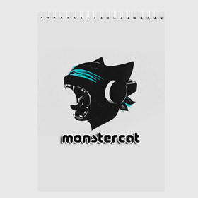 Скетчбук с принтом Monstercat в Белгороде, 100% бумага
 | 48 листов, плотность листов — 100 г/м2, плотность картонной обложки — 250 г/м2. Листы скреплены сверху удобной пружинной спиралью | monstercat | клуб | клубная музыка | кот | котенок | кошка | лейбл | монстар | монстар кет | монстер | музыка | танцевальная музыка | электронная | электронная музыка