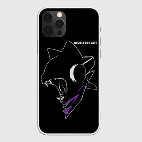 Чехол для iPhone 12 Pro Max с принтом Monstercat в Белгороде, Силикон |  | Тематика изображения на принте: monstercat | клуб | клубная музыка | кот | котенок | кошка | лейбл | монстар | монстар кет | монстер | музыка | танцевальная музыка | электронная | электронная музыка