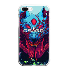 Чехол для iPhone 7Plus/8 Plus матовый с принтом hyper beast в Белгороде, Силикон | Область печати: задняя сторона чехла, без боковых панелей | awp | counter strike | cyber sport | game | hyper beast | skin | sport | авп | игры | скин | скоростной зверь