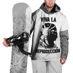 Накидка на куртку 3D с принтом Чужой в Белгороде, 100% полиэстер |  | alien | aliens | viva la revolution | xenomorph | ксеноморф | монстры | ужасы | че | че гевара | чегевара | чужие | чужой