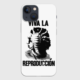 Чехол для iPhone 13 mini с принтом Чужой в Белгороде,  |  | alien | aliens | viva la revolution | xenomorph | ксеноморф | монстры | ужасы | че | че гевара | чегевара | чужие | чужой