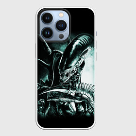 Чехол для iPhone 13 Pro с принтом Чужой в Белгороде,  |  | Тематика изображения на принте: alien | aliens | xenomorph | ксеноморф | монстры | ужасы | чужие | чужой