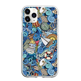 Чехол для iPhone 11 Pro матовый с принтом Морской коллаж в Белгороде, Силикон |  | mari | весло | волны | галька | графика | детский | иллюстрация | канат | карта | картинка | коллаж | компас | корабль | маяк | мода | море | морской | облако | океан | птица | рисунок | рыбы | солнце | стиль