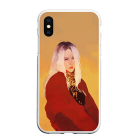 Чехол для iPhone XS Max матовый с принтом Billie Eilish Sun в Белгороде, Силикон | Область печати: задняя сторона чехла, без боковых панелей | billie eilish | lovely | music | ocean eyes | pop | билли айлиш | девушка | музыка | океан | поп | эйлиш | элиш