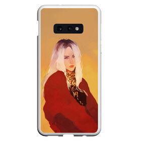 Чехол для Samsung S10E с принтом Billie Eilish Sun в Белгороде, Силикон | Область печати: задняя сторона чехла, без боковых панелей | billie eilish | lovely | music | ocean eyes | pop | билли айлиш | девушка | музыка | океан | поп | эйлиш | элиш